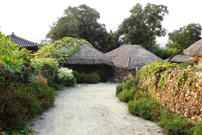 Traditional Korean folk village Afternoon tour - The 20-minute ginseng stop is part of the trade-off