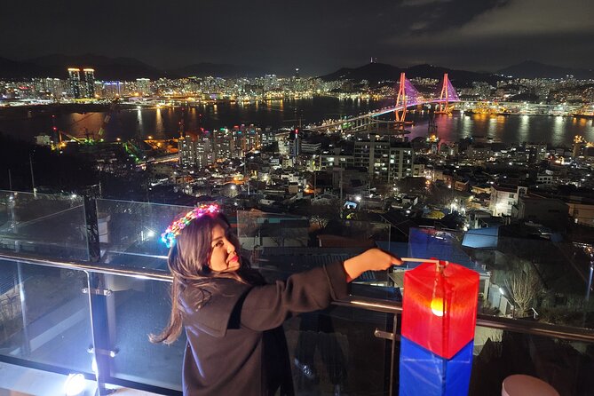 Visit Busan night market and enjoy the night view of Busan harbor - Jagalchi Market and BIFF Square after dark